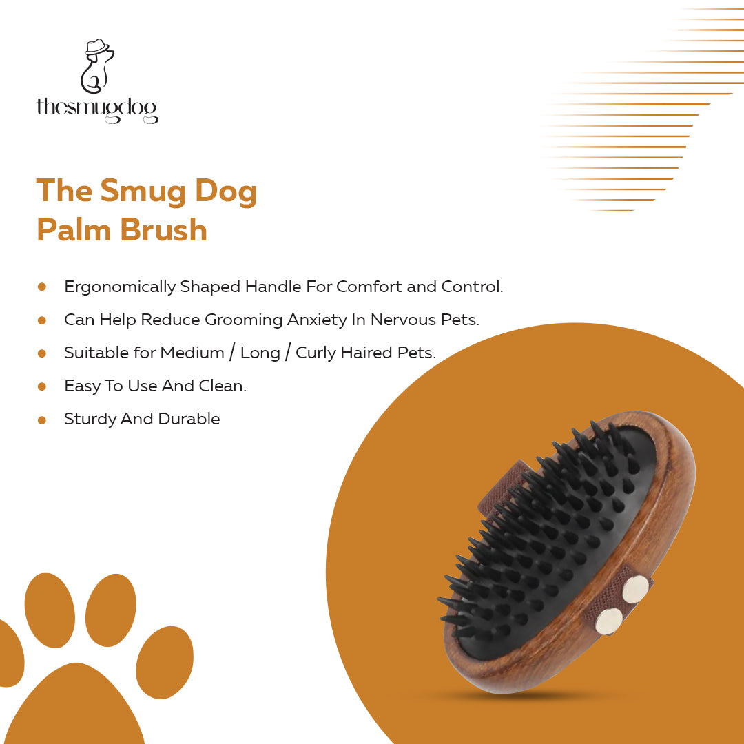 The Smug Dog Palm Brush - The Smug Dog