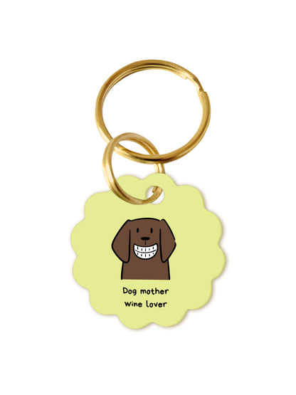 DOG ID TAGS - Flower Shape - The Smug Dog