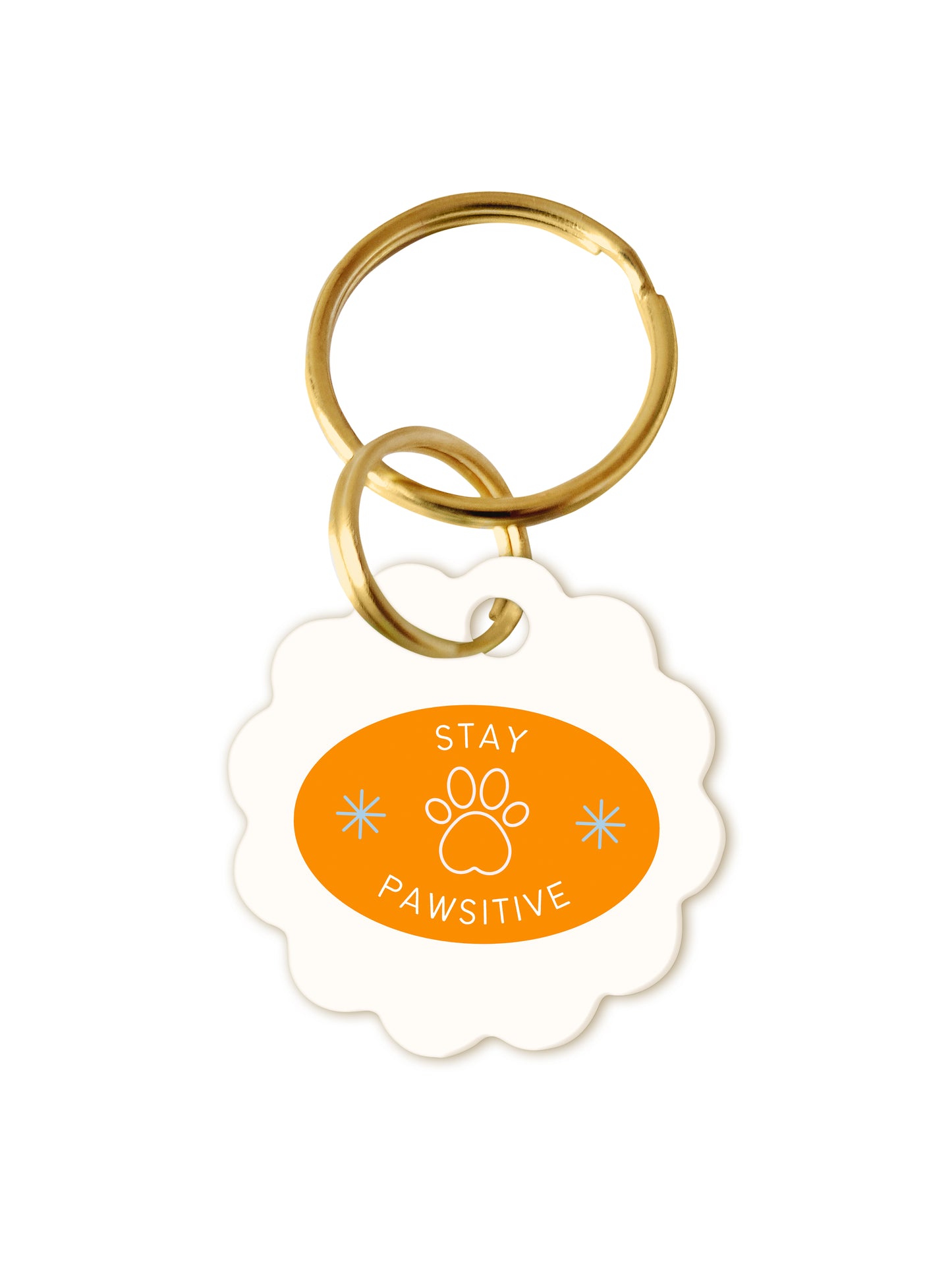 DOG ID TAGS - Flower Shape - The Smug Dog