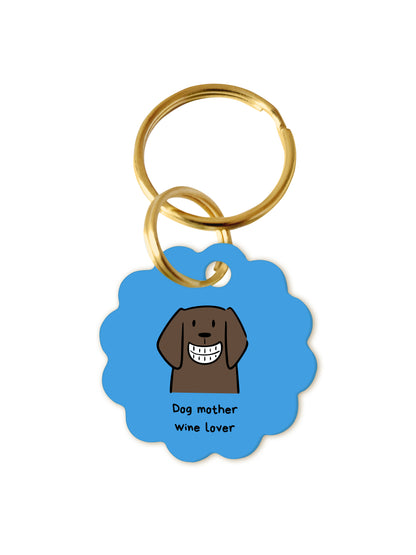 DOG ID TAGS - Flower Shape - The Smug Dog