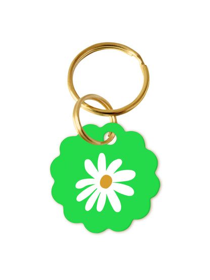 DOG ID TAGS - Flower Shape - The Smug Dog