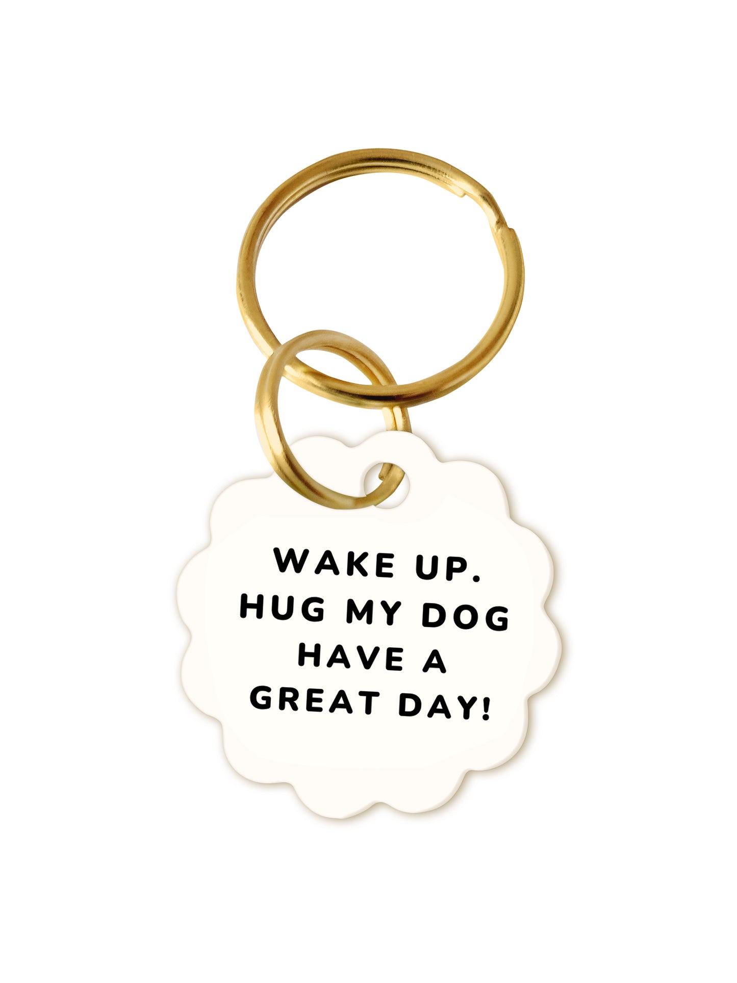 DOG ID TAGS - Flower Shape - The Smug Dog