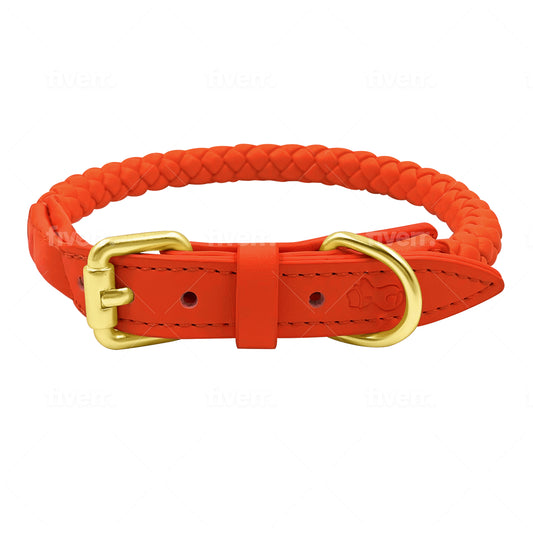 Bailey Pet Collars - Bold and Beautiful Faux Leather - The Smug Dog