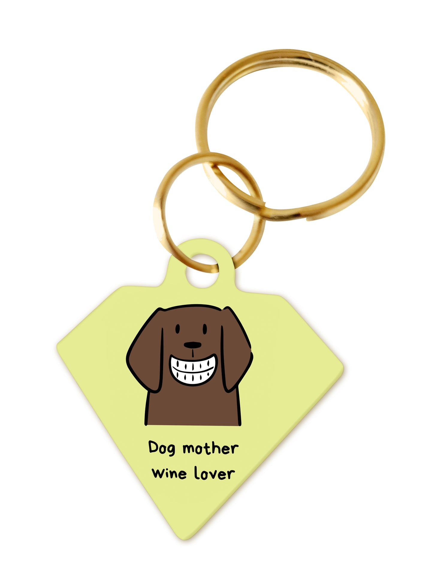 DOG ID TAGS - Diamond Shape