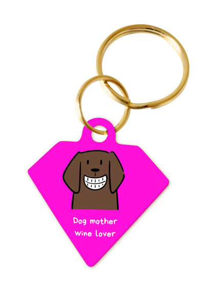 DOG ID TAGS - Diamond Shape