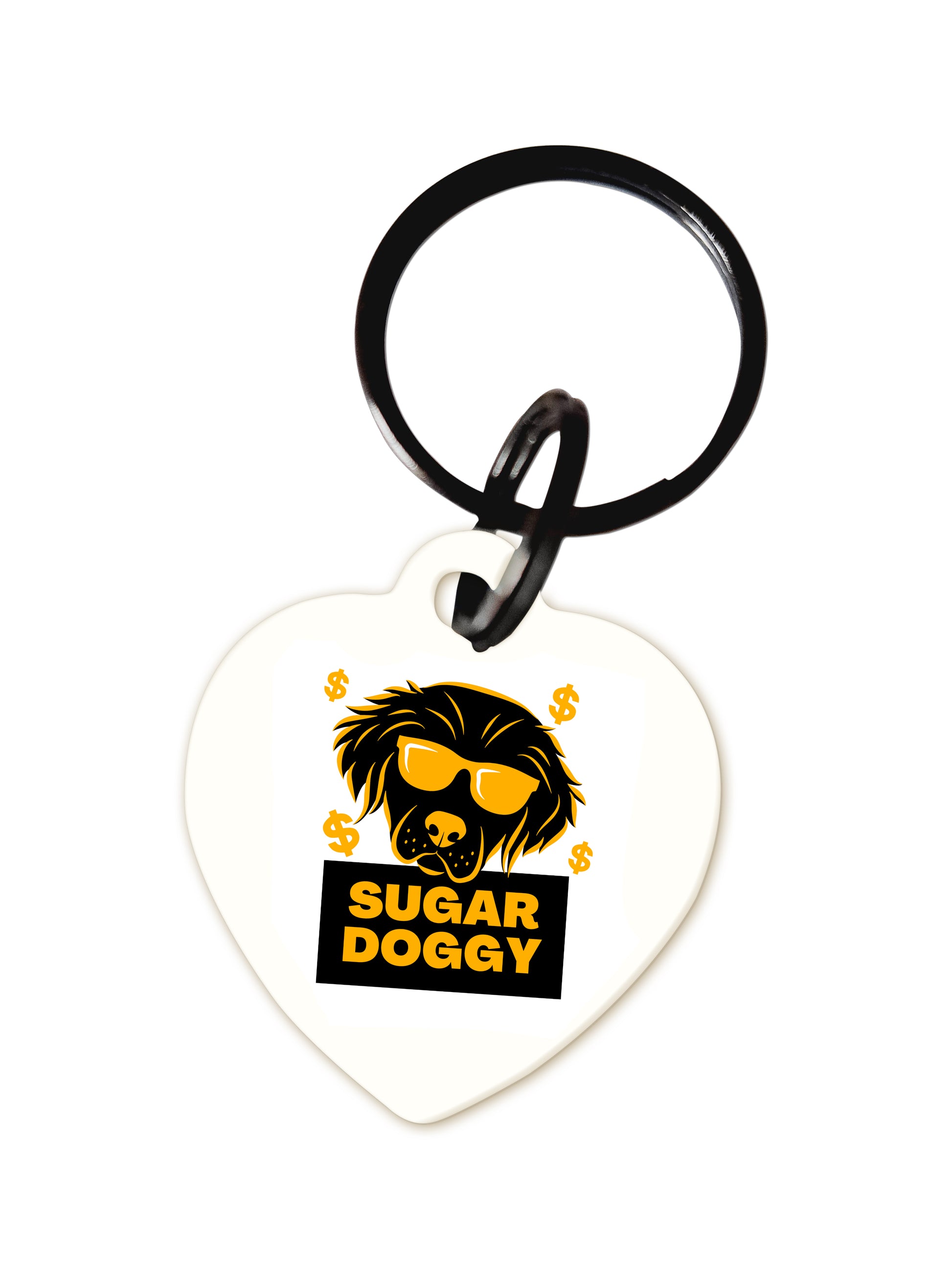 Heart Shaped Dog Tags - The Smug Dog