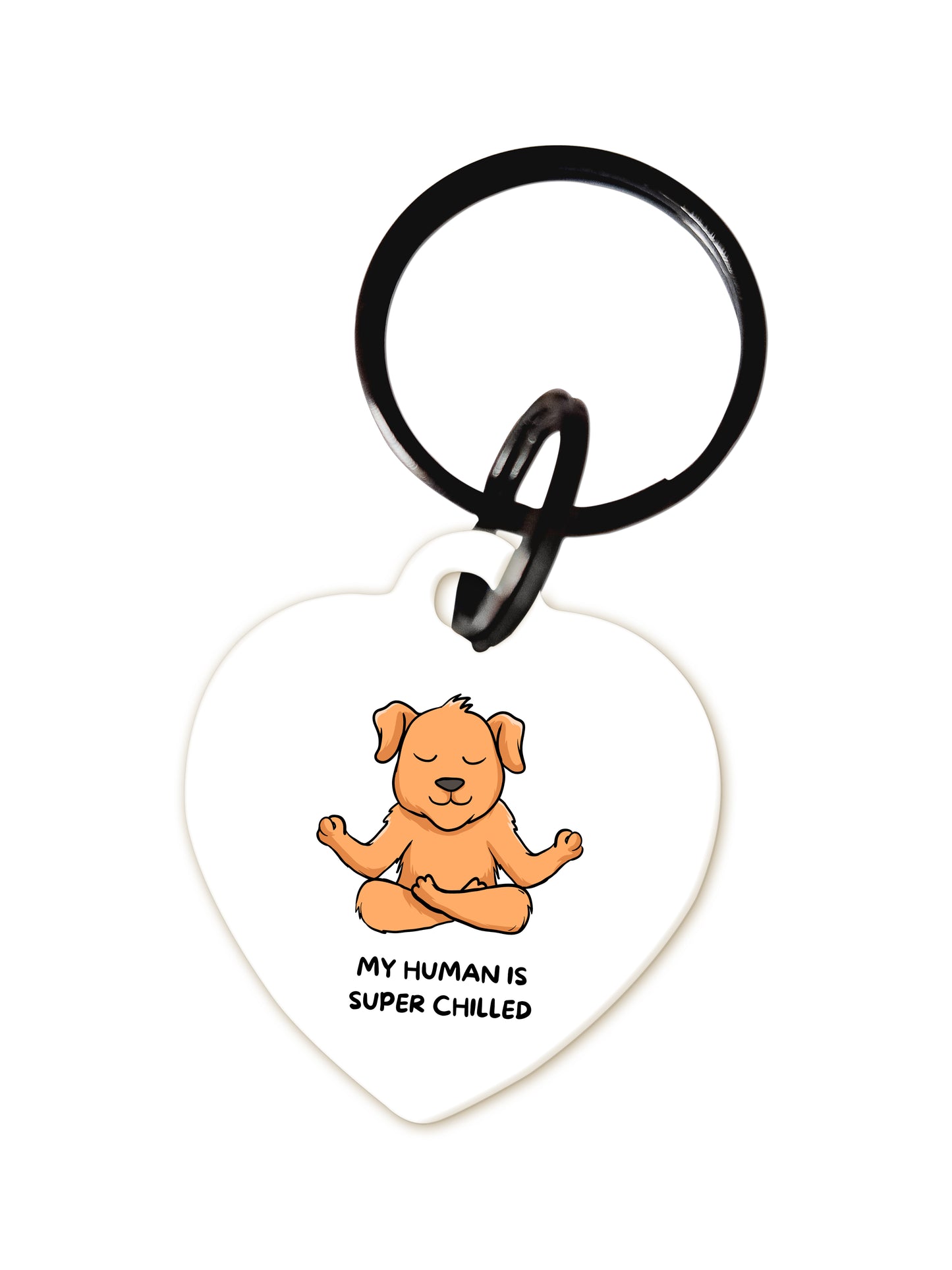 Heart Shaped Dog Tags - The Smug Dog