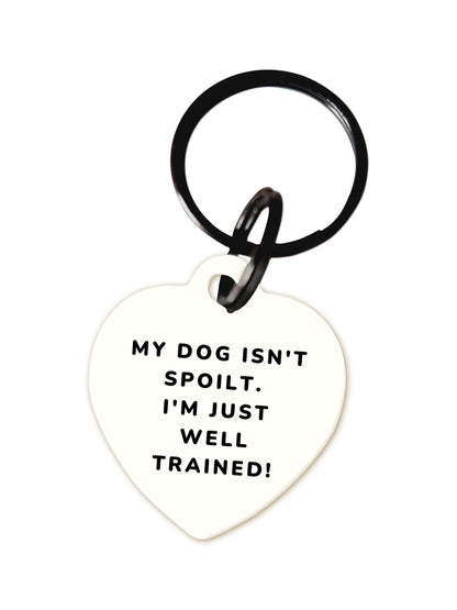 Heart Shaped Dog Tags - The Smug Dog